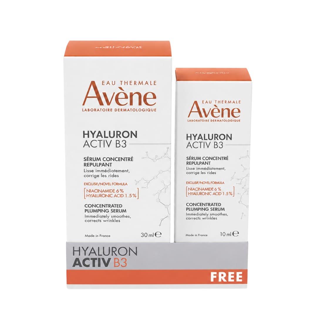 Buy Avène Hyaluron Activ B3 concentrated plumping serum & get a FREE 10ml serum | Plumping Duo
